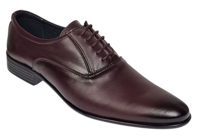 Pantofi barbati eleganti din piele naturala Bordeaux GKR802VIS